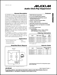 Click here to download MAX9890 Datasheet