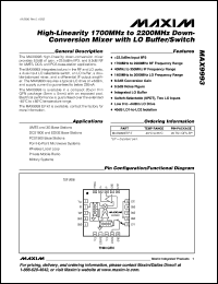 Click here to download MAX9993ETP+D Datasheet
