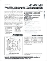 Click here to download MAX9995ETX-TD Datasheet