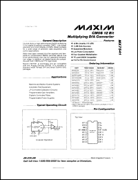 Click here to download MX7541 Datasheet