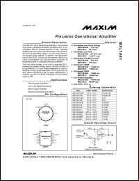 Click here to download MXL1001 Datasheet