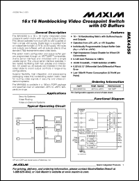 Click here to download MAX4355ECQ-T Datasheet