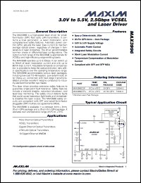 Click here to download MAX3996CGP-T Datasheet