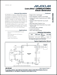 Click here to download MAX3670ETJ+D Datasheet
