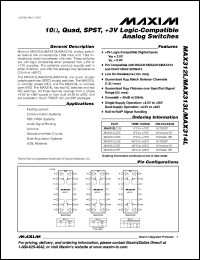 Click here to download MAX314FESE-T Datasheet