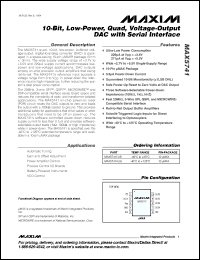 Click here to download MAX5741AUB+ Datasheet