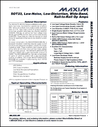 Click here to download MAX4477AUA-T Datasheet