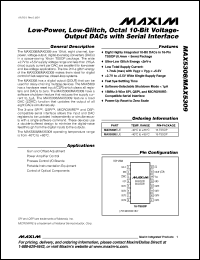 Click here to download MAX5309EUE-T Datasheet