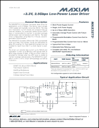 Click here to download MAX3273ETG+T Datasheet