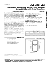Click here to download MAX5306EUE-T Datasheet