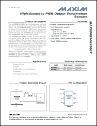 Click here to download MAX6667AUA-T Datasheet