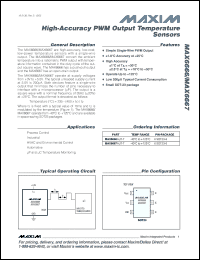 Click here to download MAX6667ASA-T Datasheet