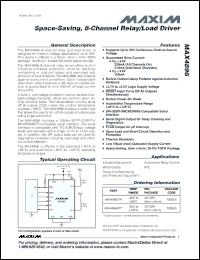 Click here to download MAX4896ETP+T Datasheet