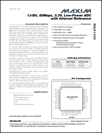 Click here to download MAX1420CCM-D Datasheet