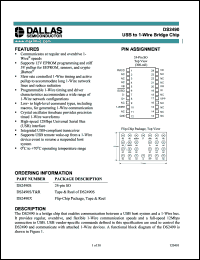 Click here to download DS2490Y+ Datasheet