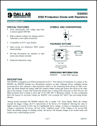 Click here to download DS9503 Datasheet