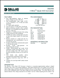 Click here to download DS2450 Datasheet