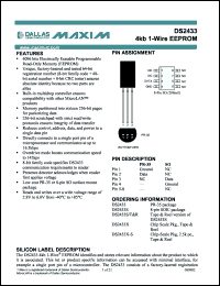 Click here to download DS2433 Datasheet