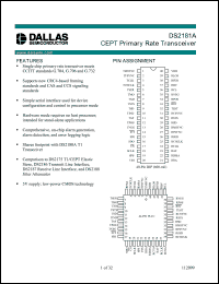 Click here to download DS2181 Datasheet
