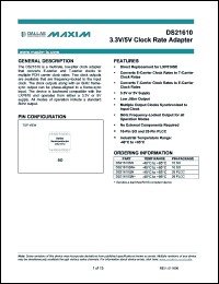Click here to download DS21610QN/T&R Datasheet