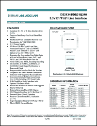 Click here to download DS21348T-W Datasheet