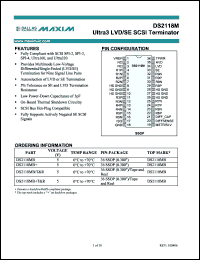 Click here to download DS2118MB+ Datasheet