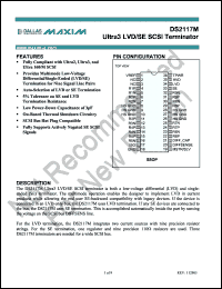Click here to download DS2117MB Datasheet