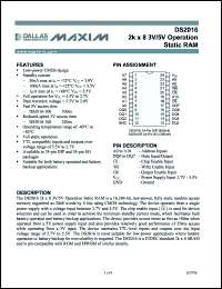 Click here to download DS2016-100+ Datasheet