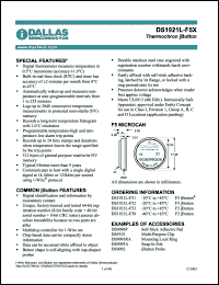 Click here to download DS1921Z-F50 Datasheet