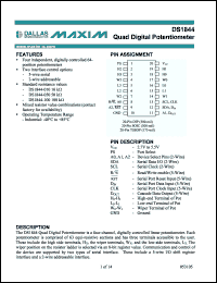 Click here to download DS1844E-010+T&R Datasheet