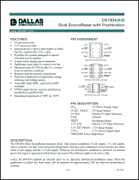Click here to download DS1834DU/T&R Datasheet