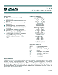 Click here to download DS1832S+ Datasheet