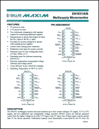 Click here to download DS1831S/T&R Datasheet