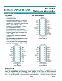 Click here to download DS1831DS Datasheet