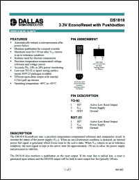 Click here to download DS1818-10/T&R Datasheet
