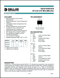 Click here to download DS1819CR-5/T&R Datasheet