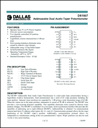 Click here to download DS1807S+T&R Datasheet