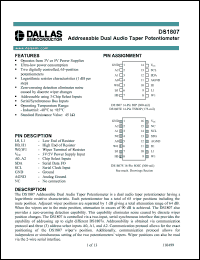 Click here to download DS1807E+ Datasheet