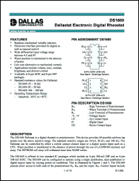 Click here to download DS1669-100+ Datasheet