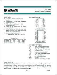 Click here to download DS1666-100+ Datasheet