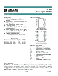 Click here to download DS1666S-10+ Datasheet