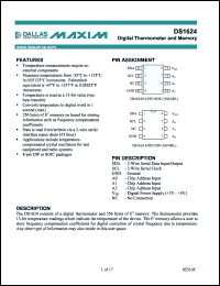 Click here to download DS1624 Datasheet