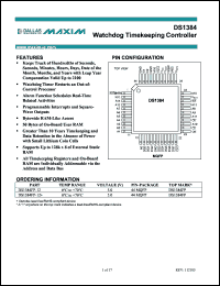 Click here to download DS1384FP-12+ Datasheet