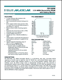 Click here to download DS1350WP-150+ Datasheet