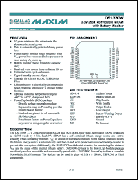 Click here to download DS1330YP-70IND Datasheet