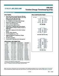 Click here to download DS1302+ Datasheet