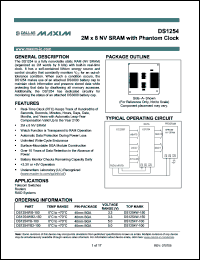 Click here to download DS1254YB2-100 Datasheet