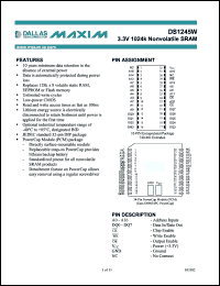 Click here to download DS1245Y-120IND+ Datasheet