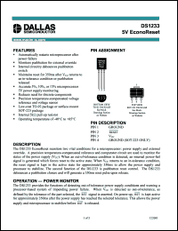 Click here to download DS1233MS-5/T&R Datasheet