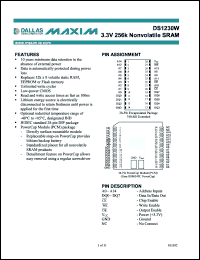 Click here to download DS1230WP-100IND Datasheet